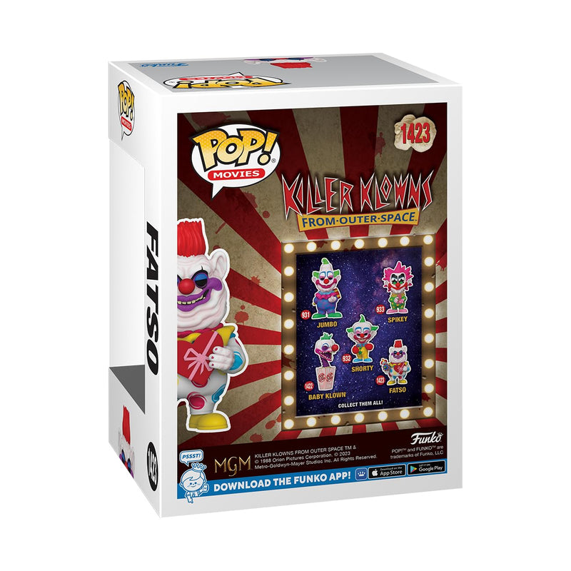 Funko POP! Movies: KKOS - Fatso - Killer Klowns from Outer Space - Collectable Vinyl Figure - Gift Idea - Official Merchandise - Toys for Kids & Adults - Movies Fans - Model Figure for Collectors