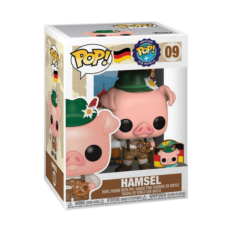 Funko Pop! Hamsel - Pop Around The World - with Pin