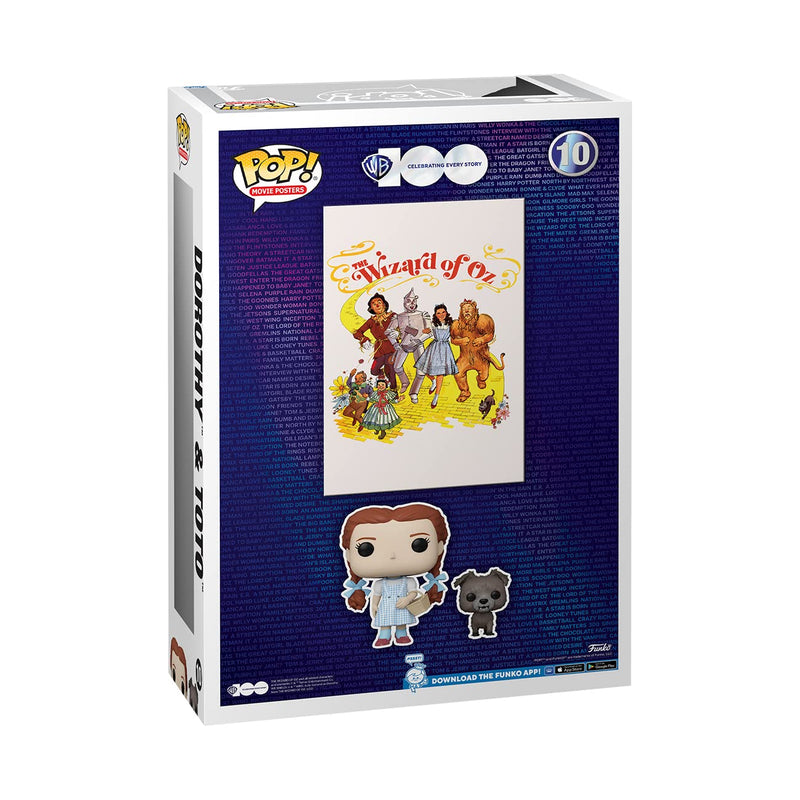 Funko Pop! Movie Posters: Wizard Of Oz - Dorothy Gale - Collectable Vinyl Figure - Gift Idea - Official Merchandise - Toys for Kids & Adults - Movies Fans - Model Figure for Collectors and Display