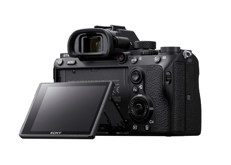 Sony Alpha 7 III | Full-Frame Mirrorless Camera ( Fast 0.02s AF, 5-axis in-body optical image stabilisation, 4K HLG, Large Battery Capacity ), Black