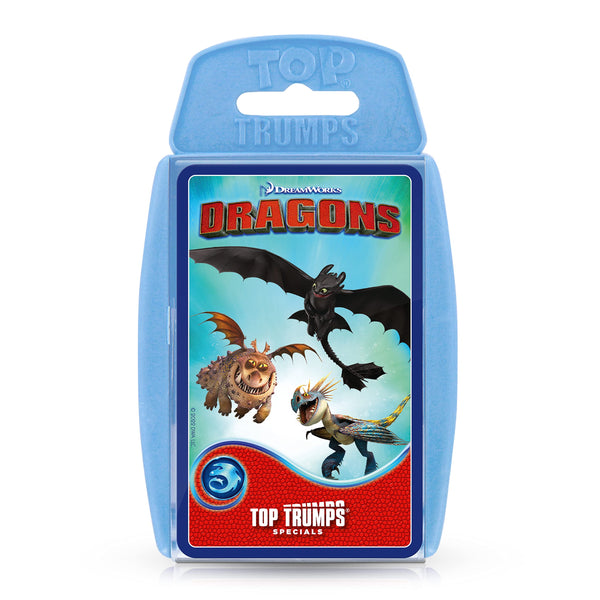 Top Trumps Dreamworks Dragons (How To Train Your Dragon) Card Game (WM02776-EN1)