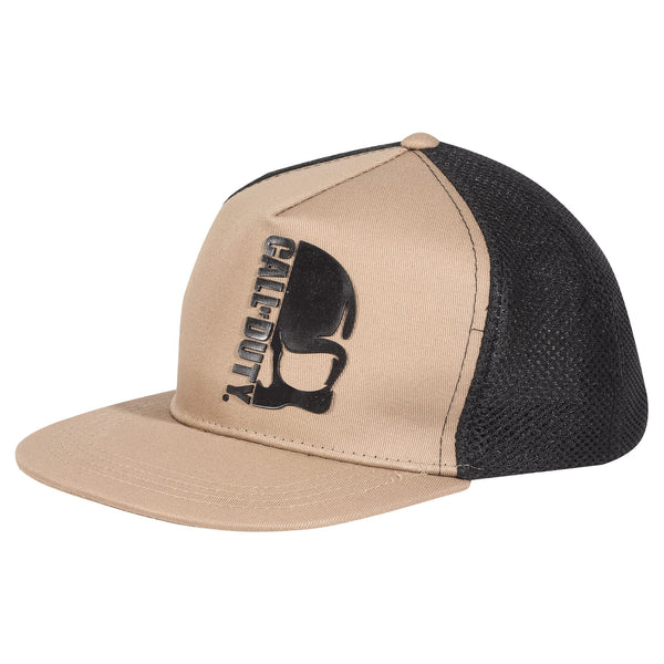 Call of Duty Skull Logo Snapback Cap, Adults, One Size, Beige, Official Merchandise