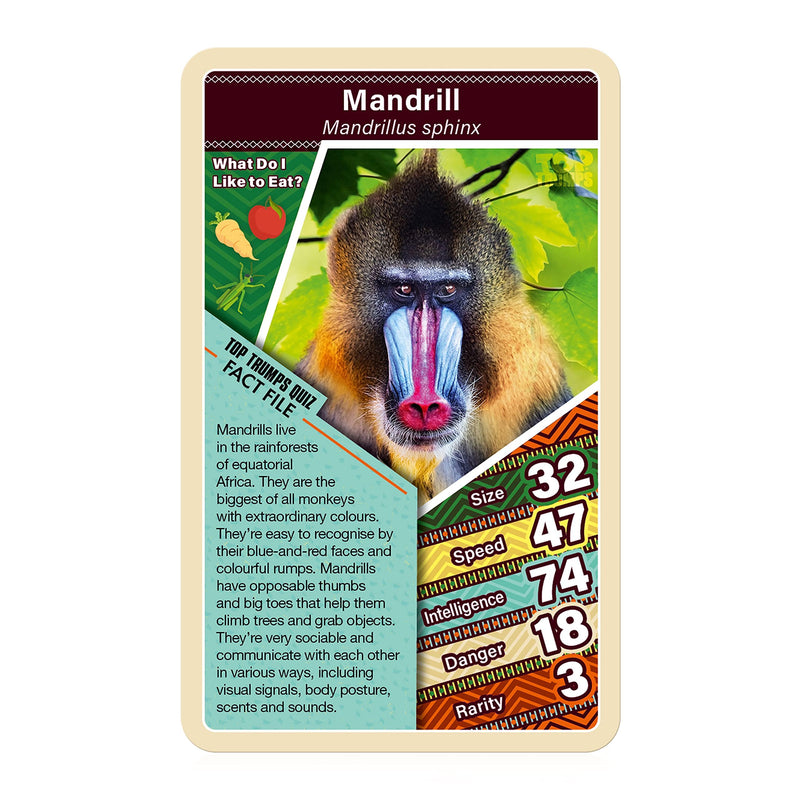 Top Trumps Africa's Wildlife Card Game