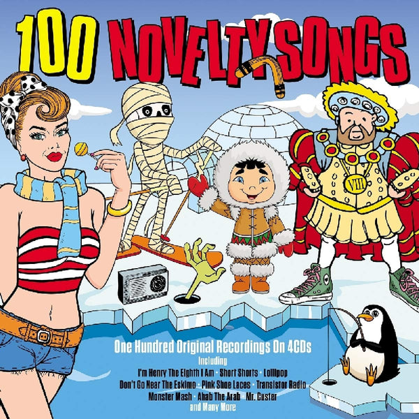 100 Novelty Songs [4CD Box Set]