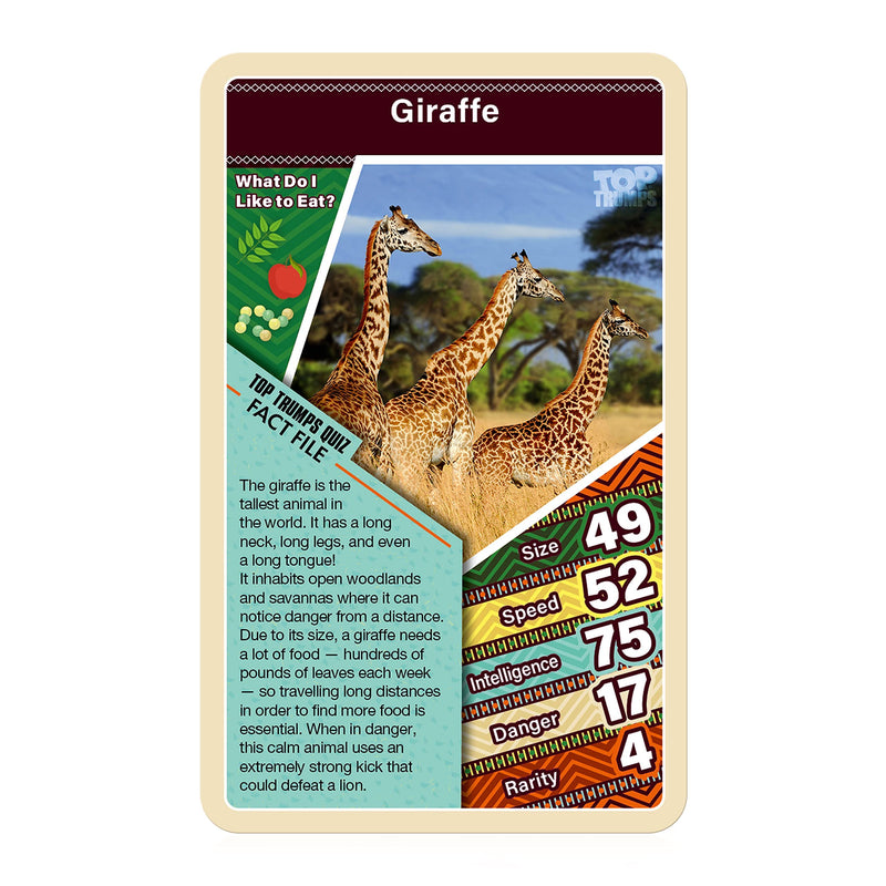 Top Trumps Africa's Wildlife Card Game