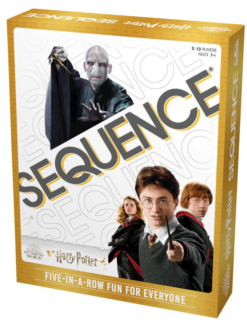 Sequence Harry Potter Edition | Goliath Games | Family Game | Strategy Game | For ages 7+ | For 2-12 players