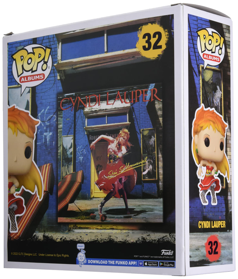 Funko Pop! Album: Cyndi Lauper-She's So Unusual - Music - Collectable Vinyl Figure - Gift Idea - Official Merchandise - Toys for Kids & Adults - Music Fans - Model Figure for Collectors and Display