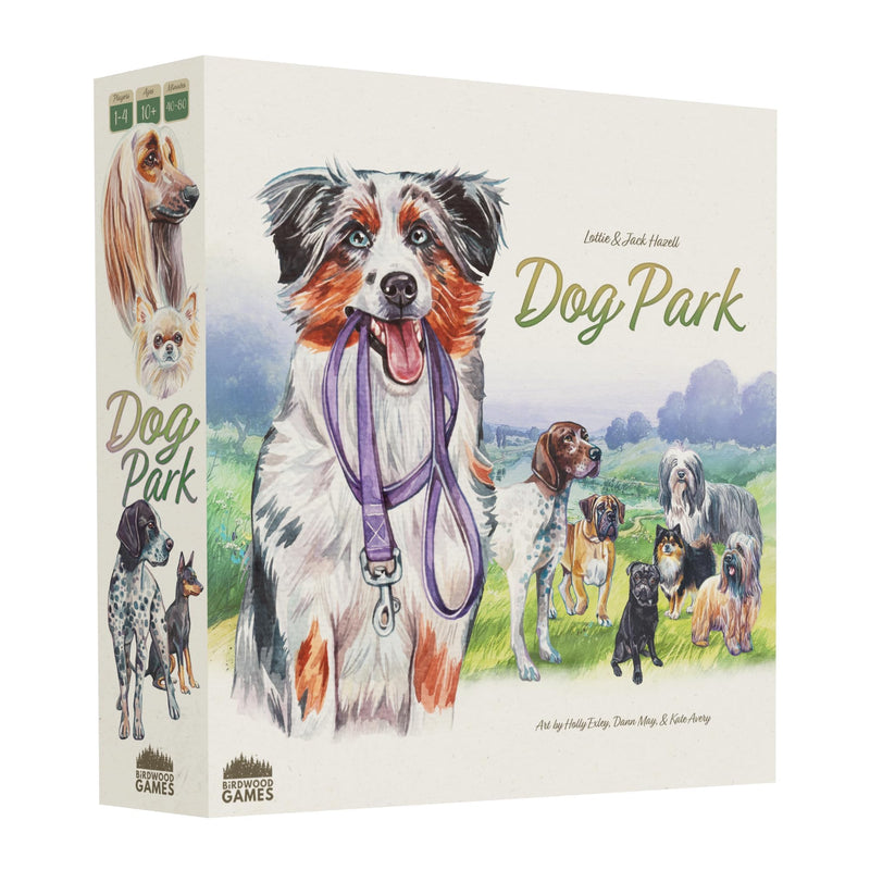 Dog Park, The Fun Strategy Board Game by Birdwood Games for Family Night, Perfect for Dog Lovers, Kids & Adults, for 1-4 Players, Ages 10+