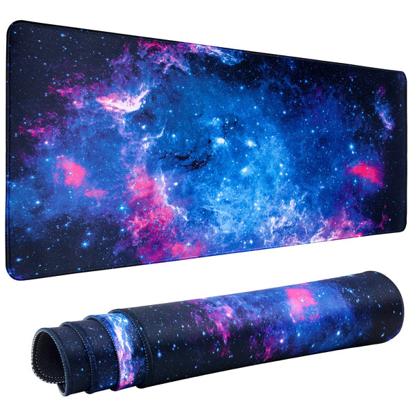 YIYISSHI Galaxy Nebula Mouse Mat Non-Slip Rubber Base Gaming Mouse Pad for Computers Laptop Office Desk Accessories Desk Mat (Nebula)