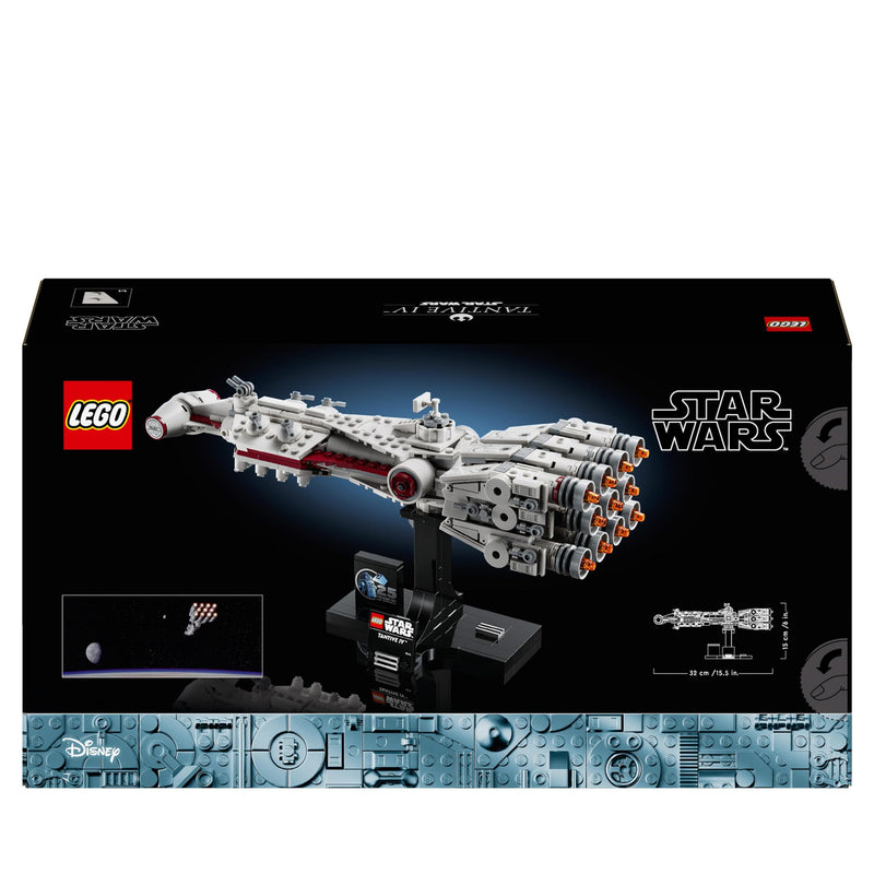 LEGO Star Wars Tantive IV Set, Collectible 25th Anniversary Starship Model Kit for Adults to Build, Iconic Vehicle from A New Hope, Memorabilia Home, Office Décor Gifts for Men, Women & Fans 75376