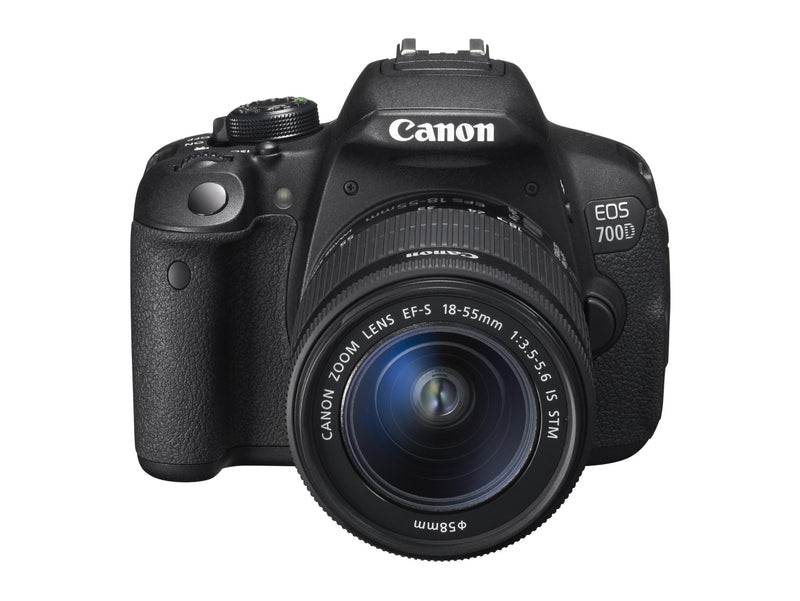 Canon EOS 700D Digital SLR Camera (EF-S 18-55 mm f/3.5-5.6 IS STM Lens, 18 MP, CMOS Sensor, 3 inch LCD) (Renewed)