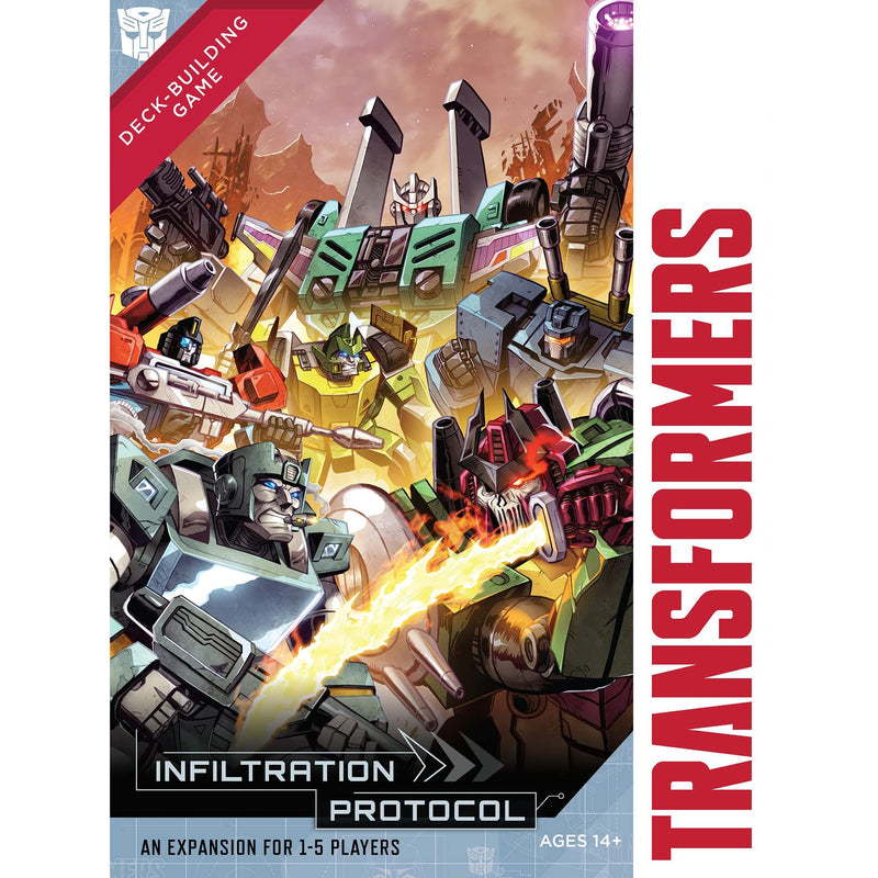 Renegade Game Studios Transformers Deck-Building Game: Infiltration Protocol Expansion - Ages 14+, 1-5 Players