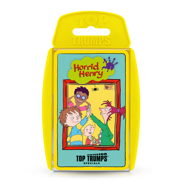 Top Trumps Horrid Henry Special Card Game, Play with the mischievous prankster-type kid and characters from Ashton Primary School, Educational for 2 plus players makes a great gift for ages 6 plus