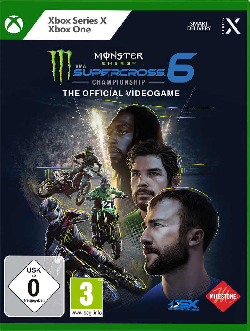 Monster Energy Supercross - The Official Videogame 6 (Xbox One / Xbox Series X)