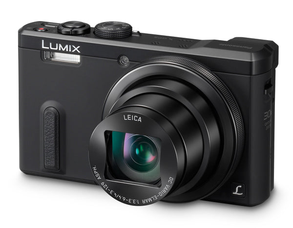 Panasonic DMC-TZ60EB-K Lumix Compact Digital Camera (18.1 MP, 30x Optical Zoom, High Sensitivity MOS Sensor) 3 inch LCD (New for 2014) - Black (Renewed)