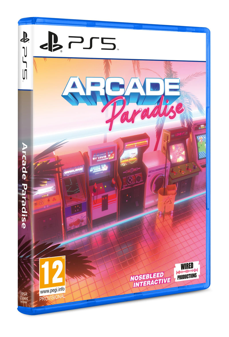 ARCADE PARADISE (PS5) Classic Arcade Games (Playstaion 5) Wired Productions