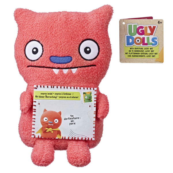 Hasbro UglyDolls 8.5-inch Lucky Bat Stationery Plush Doll