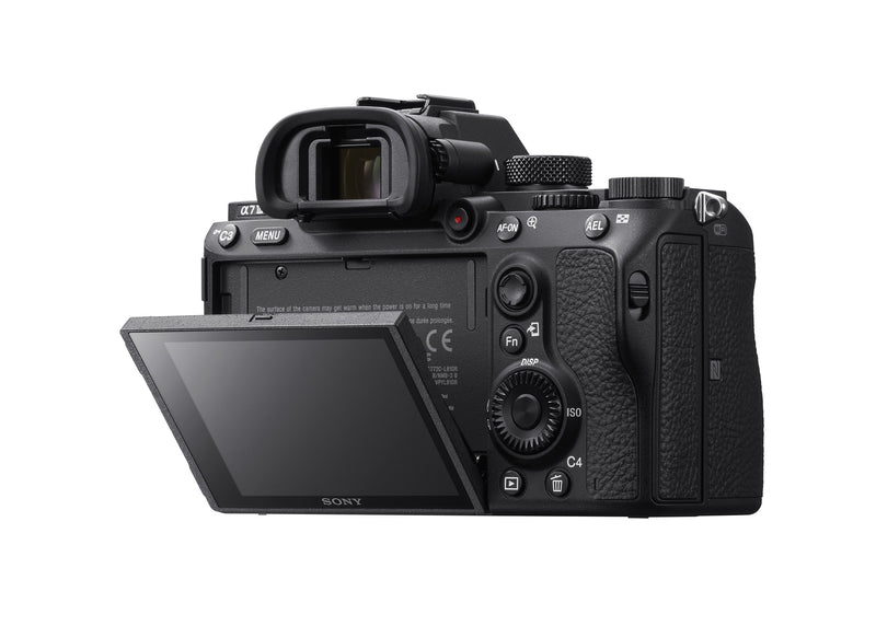 Sony Alpha 7 III | Full-Frame Mirrorless Camera ( Fast 0.02s AF, 5-axis in-body optical image stabilisation, 4K HLG, Large Battery Capacity ), Black