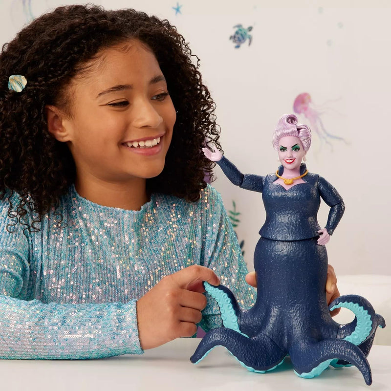 Mattel Disney The Little Mermaid, Ursula Fashion Doll and Accessory, Toys Inspired by Disney’s The Little Mermaid, HLX12