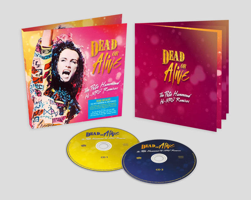 Dead Or Alive: The Pete Hammond Hi-Nrg Remixes - 2CD Deluxe Gatefold Packaging