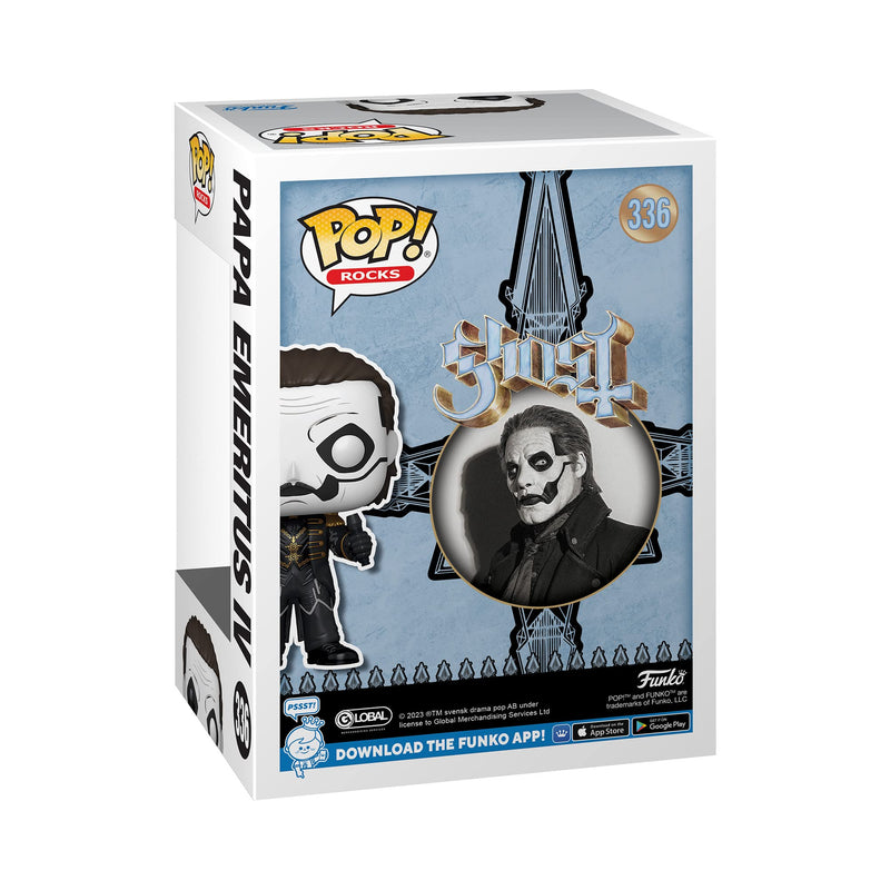 Funko POP! Rocks: Ghost - Papa Emeritus IV - Ghost Band - Collectable Vinyl Figure - Gift Idea - Official Merchandise - Toys for Kids & Adults - Music Fans - Model Figure for Collectors and Display