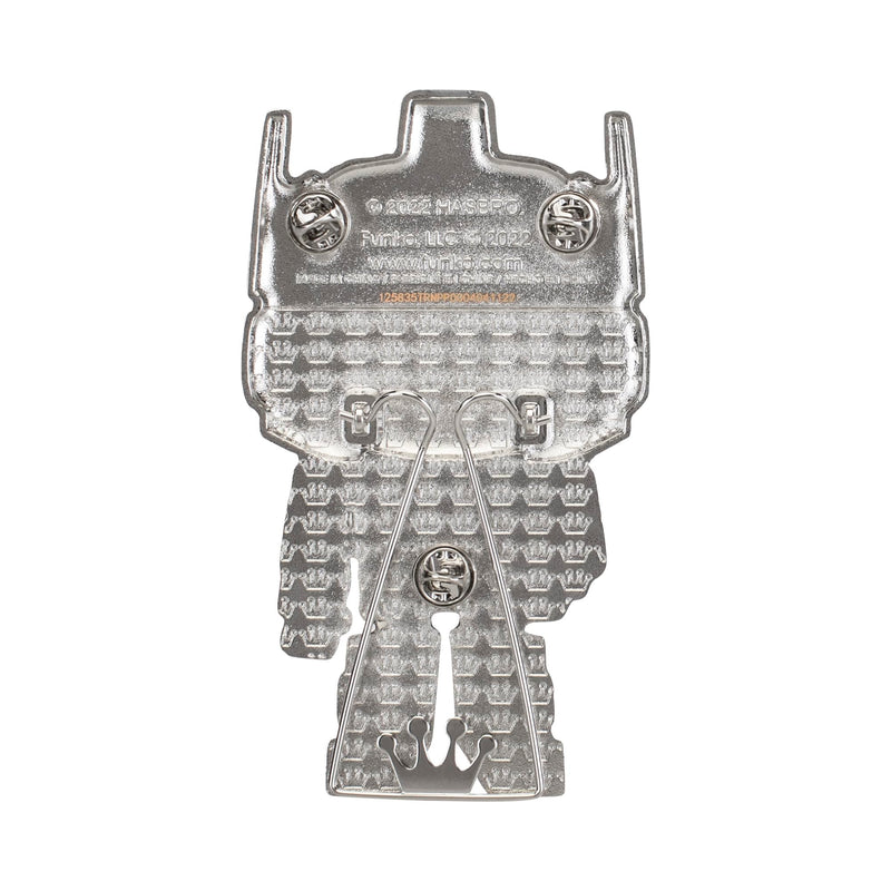 Funko Large Pop! Enamel Pin - Optimus Prime - TRANSFORMERS: Optimus Prime Chase Group - Transformers Enamel Pins - Cute Collectable Novelty Brooch - for Backpacks & Bags - Gift Idea