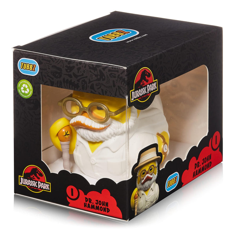 TUBBZ Boxed Edition Dr John Hammond Collectible Vinyl Rubber Duck Figure - Official Jurassic Park Merchandise - TV, Movies & Video Games
