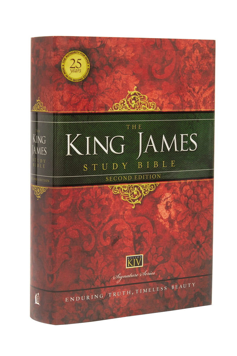 KJV Study Bible, Large Print, Hardcover, Red Letter