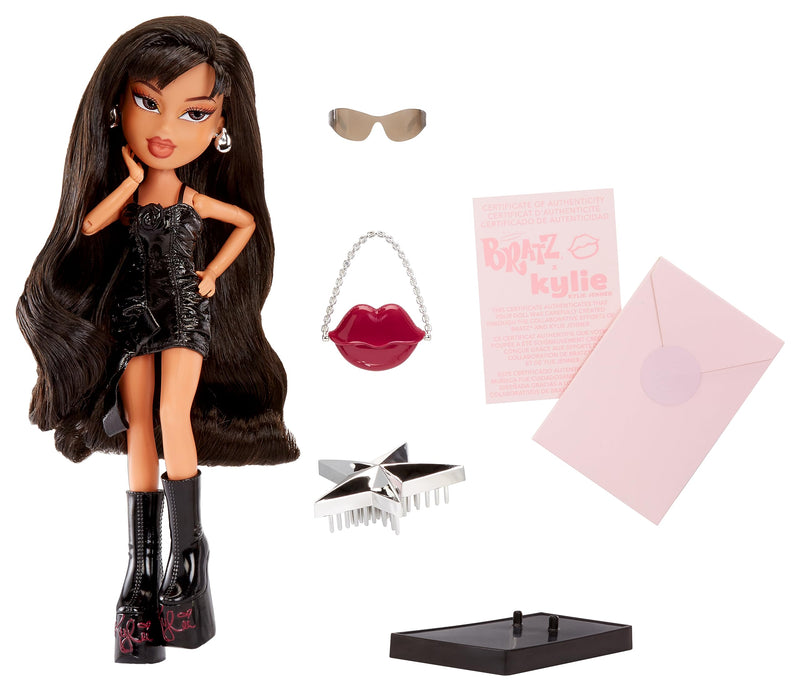 Bratz x Kylie Jenner - Day Fashion Doll - Collectible Doll with Daytime Outfit, Accessories and Poster - For Kids and Collectors Ages 6+ Years