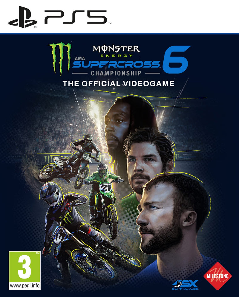 Monster Energy Supercross 6 - The Official Videogame PS5