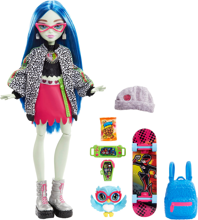 Monster High Ghoulia Yelps with Sir Hoots-A-Lot