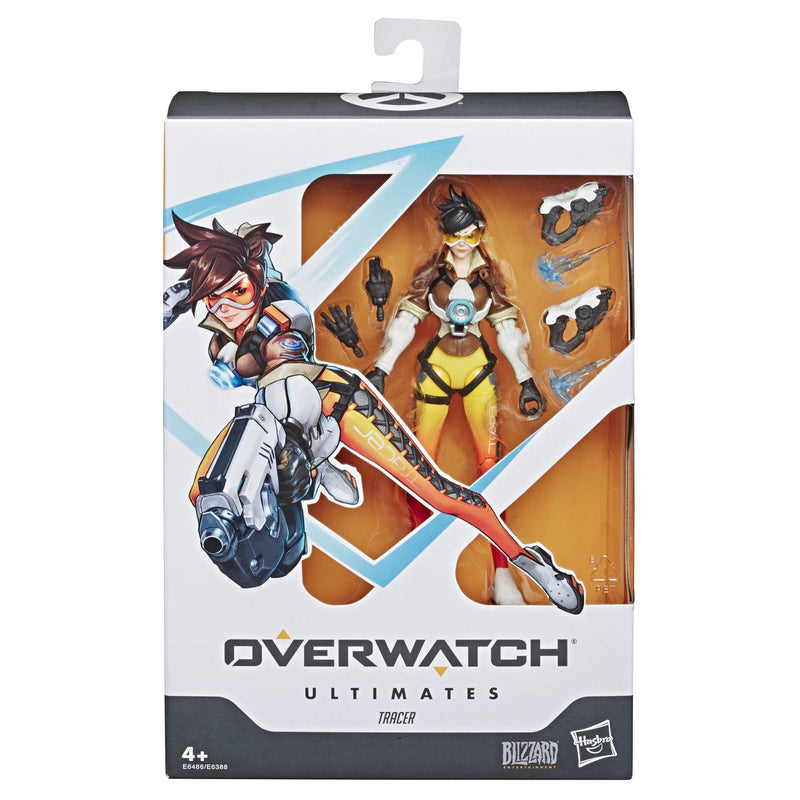 OVERWATCH Ultimates Series Tracer 6-Inch-Scale Collectible Action Figure with Accessories - Blizzard Video Game Character,Nylon/a