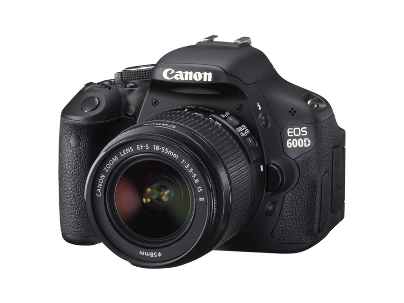 Canon EOS 600D Digital SLR Camera (inc. 18-55 mm f/3.5-5.6 IS II Lens Kit) (Renewed)