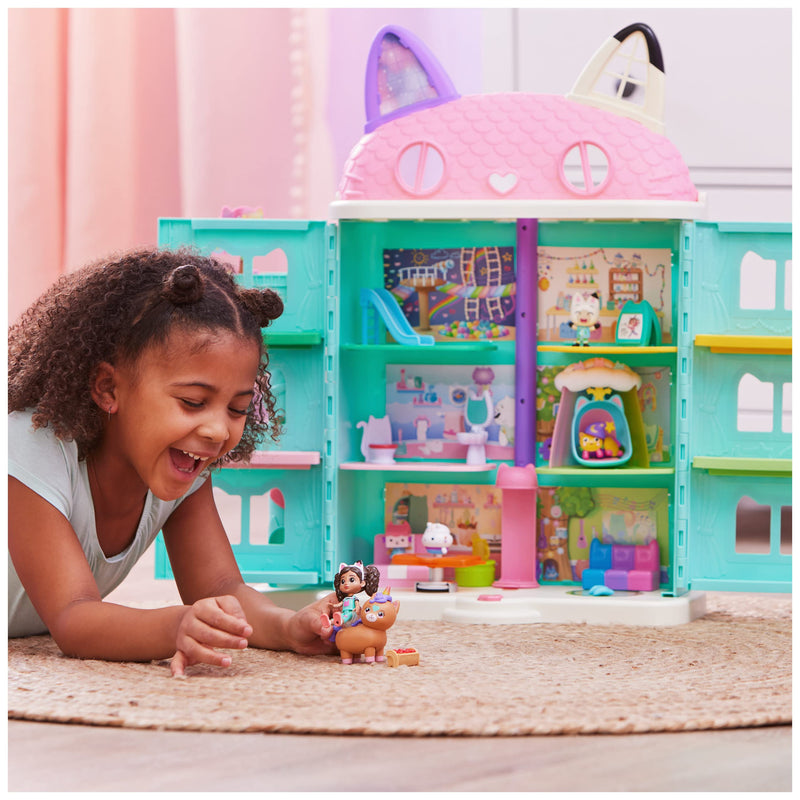 Gabby's Dollhouse, Gabby Girl and Kico the Kittycorn Toy Figures Pack, with Accessories and Surprise Kids’ Toys for Ages 3 and up