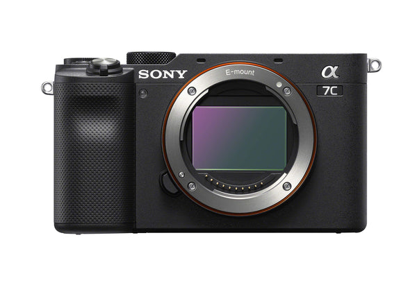 Sony Alpha 7 C | Full-frame Mirrorless Interchangeable Lens Camera (Compact and Lightweight, Real-time Autofocus System, 24.2 Megapixels, 5-Axis Stabilisation System, Large Battery Capacity) - Black