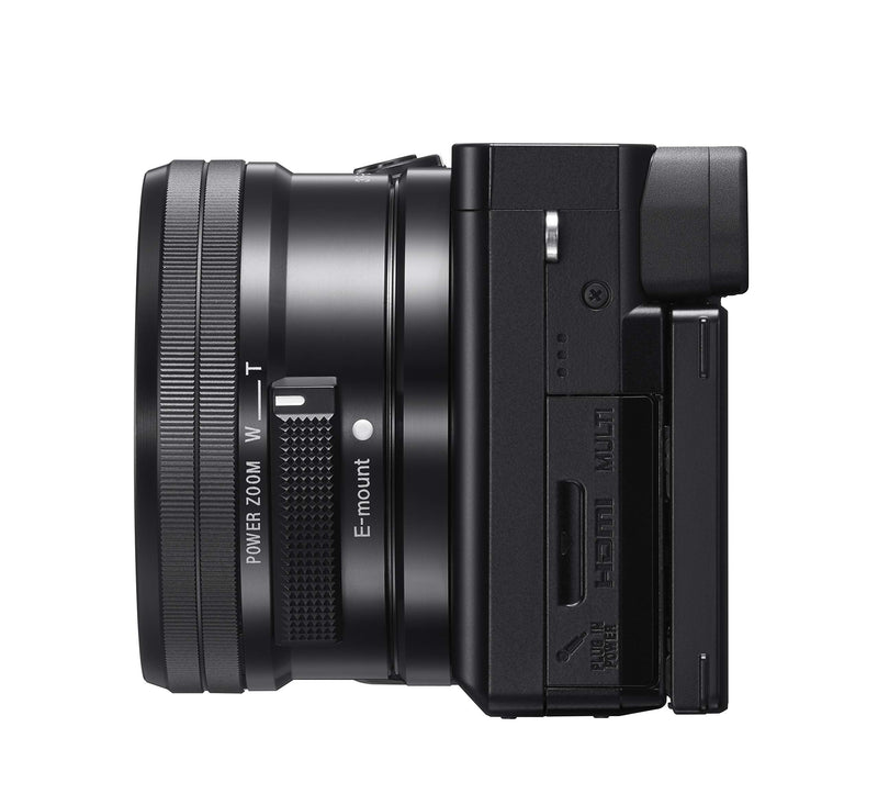 Sony Alpha 6100 | APS-C Mirrorless Camera with Sony 16-50 mm and Sony 55-210mm Zoom Lenses ( Fast 0.02s Autofocus, Eye Tracking Autofocus for Human and Animal, 4K Movie Recording and Flip Screen )