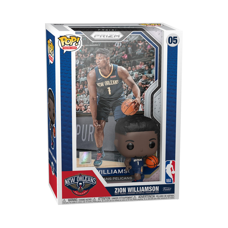 Funko Pop! Trading Cards: Zion Williamson - NBA - Collectable Vinyl Figure - Gift Idea - Official Merchandise - Toys for Kids & Adults - Sports Fans - Model Figure for Collectors and Display