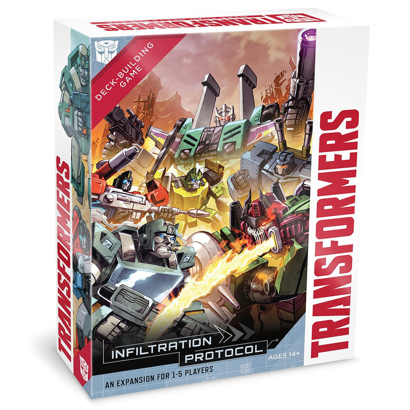 Renegade Game Studios Transformers Deck-Building Game: Infiltration Protocol Expansion - Ages 14+, 1-5 Players