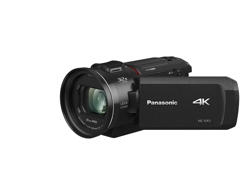 Panasonic HC-VX1EB-K 4K Video Camera with LEICA Dicomar Lens - Black