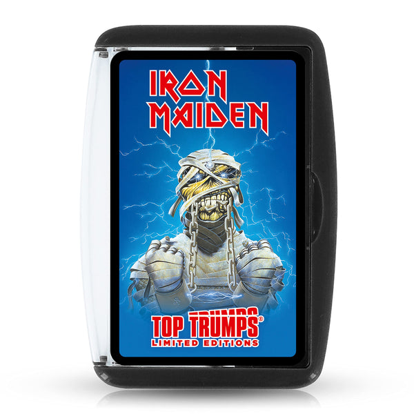 Top Trumps Iron Maiden Limited Edition Card Game, Relive the music history with 30 of their greatest albums, singles and tours, great gift for Iron Maiden fans aged 18 plus