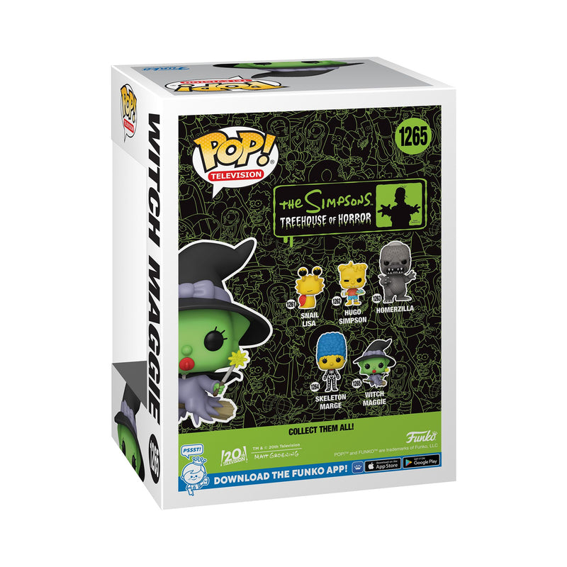 Funko POP! TV: Simpsons S9- Witch Maggie Simpson - the Simpsons - Collectable Vinyl Figure - Gift Idea - Official Merchandise - Toys for Kids & Adults - TV Fans - Model Figure for Collectors