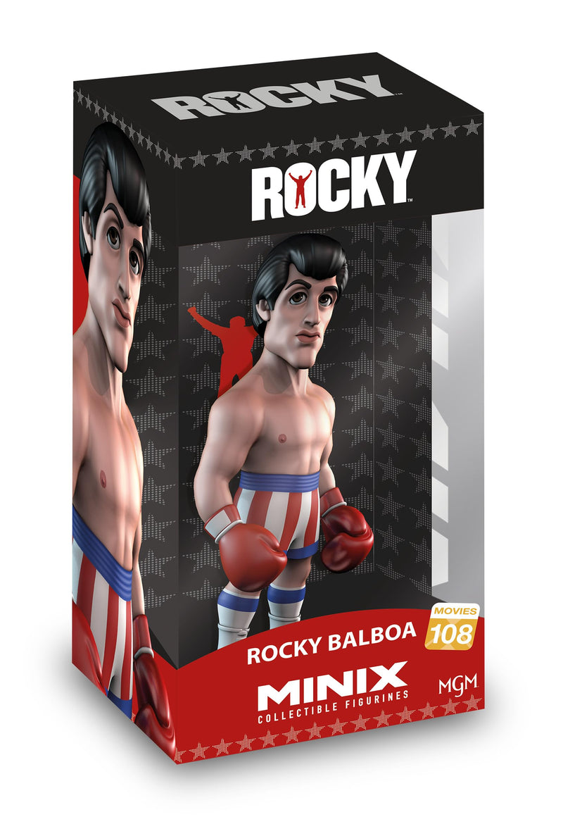 MINIX Bandai Rocky Balboa Model, Collectable Rocky Figure From The Rocky IV Film, Bandai Rocky Toys Range, Collect Your Favourite Rocky Figures From The Movies, Rocky Movie Merchandise