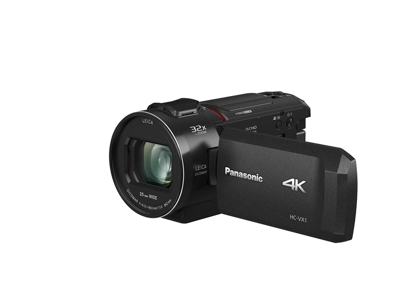 Panasonic HC-VX1EB-K 4K Video Camera with LEICA Dicomar Lens - Black