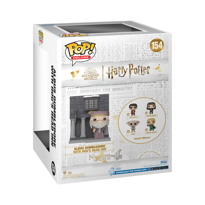 Funko POP! Deluxe: HP Hogsmeade - Hog's Head With Dumbledore - Harry Potter - Collectable Vinyl Figure - Gift Idea - Official Merchandise - Toys for Kids & Adults - Movies Fans