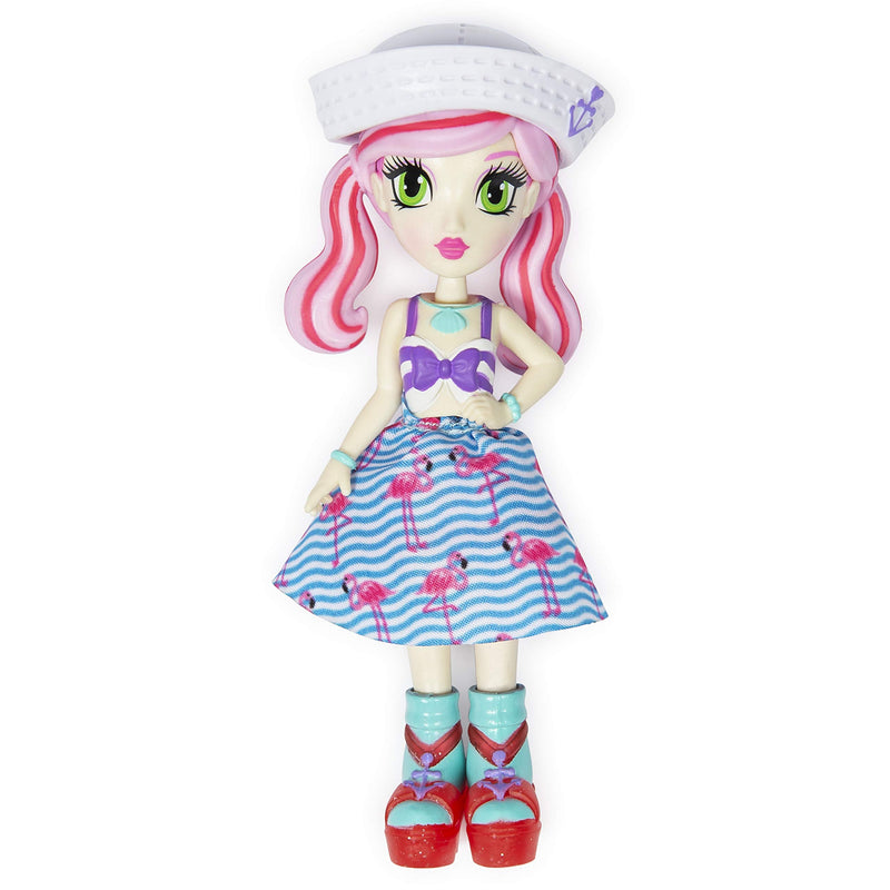 Off the Hook Style Doll, 4-inch Small Doll with Mix and Match Fashions, for Girls Aged 5 and Up (Styles Vary)