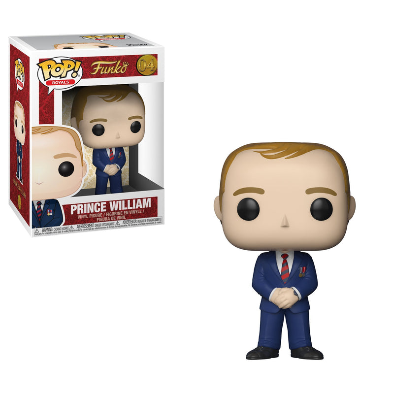 Funko POP! Royal Family - Prince William, Duke Of Cambridge - Collectable Vinyl Figure - Gift Idea - Official Merchandise - Toys for Kids & Adults - Model Figure for Collectors and Display