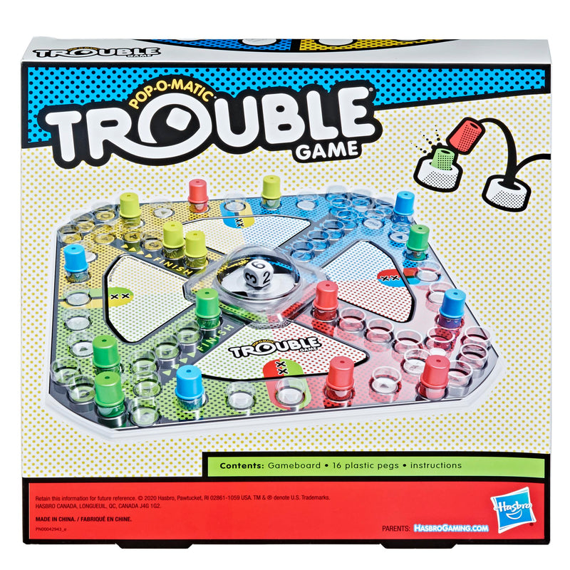 Hasbro - A5064 Games Trouble Game (Multicolour)