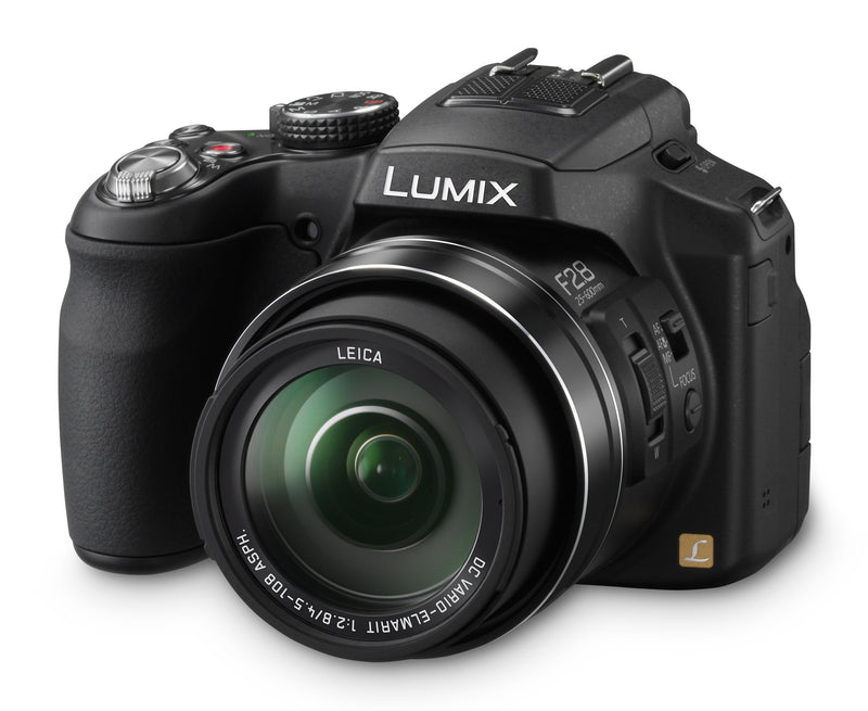 Panasonic Lumix FZ200 Bridge Camera - Black (12MP, 24x Optical Zoom) 3.0 inch LCD (Renewed)