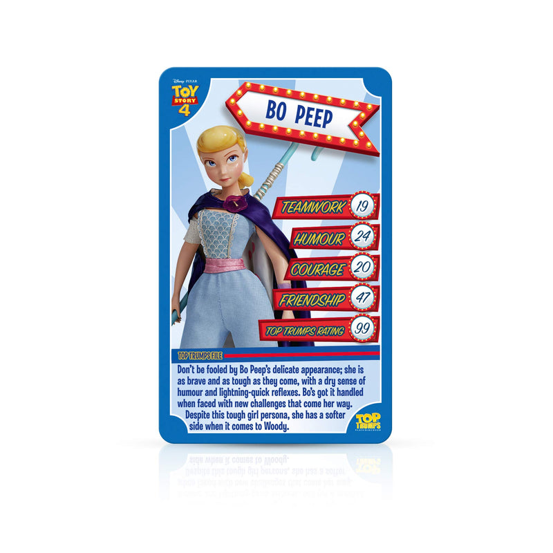 Toy Story 4 Top Trumps Card Game