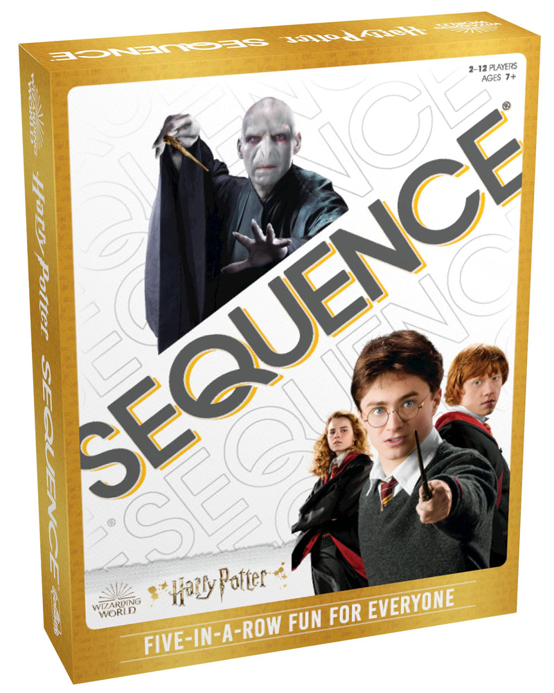 Sequence Harry Potter Edition | Goliath Games | Family Game | Strategy Game | For ages 7+ | For 2-12 players